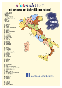 mappa slotmob