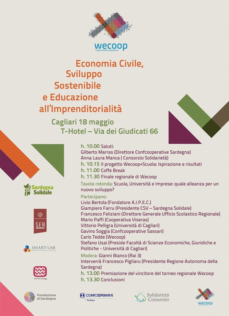 wecoop Cagliari 18 maggio